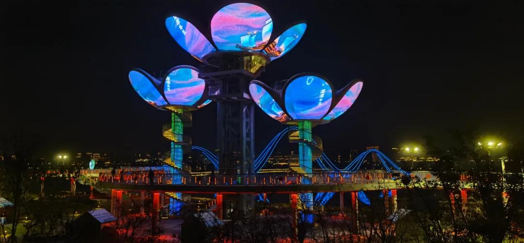 中照照明奖获奖项目：江苏省盐城市南海公园光影艺术及灯光互动项目夜景照明工程